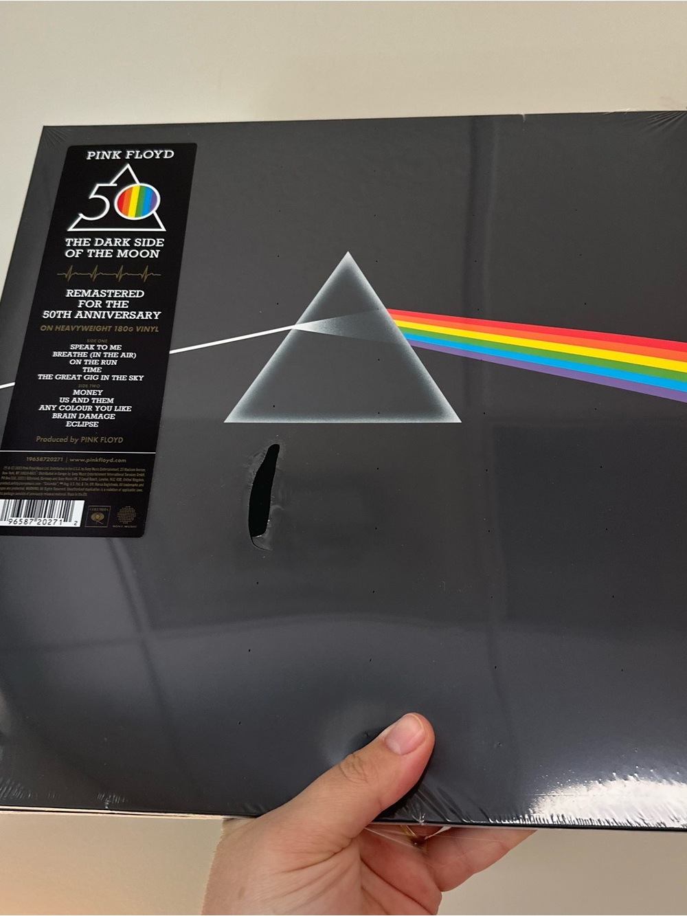 Pink Floyd - The Dark side of the Moon 50th remastered Vinyl Record NEW